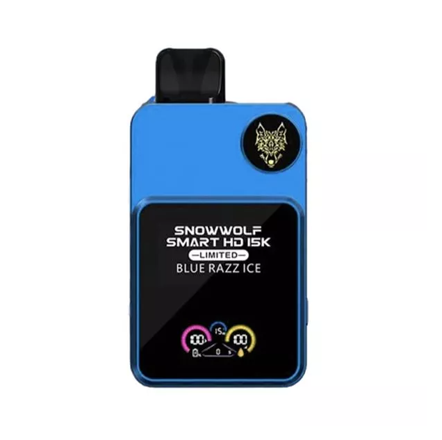 BLUE RAZZ ICE SNOWWOLF SMART HD 15K LIMITED