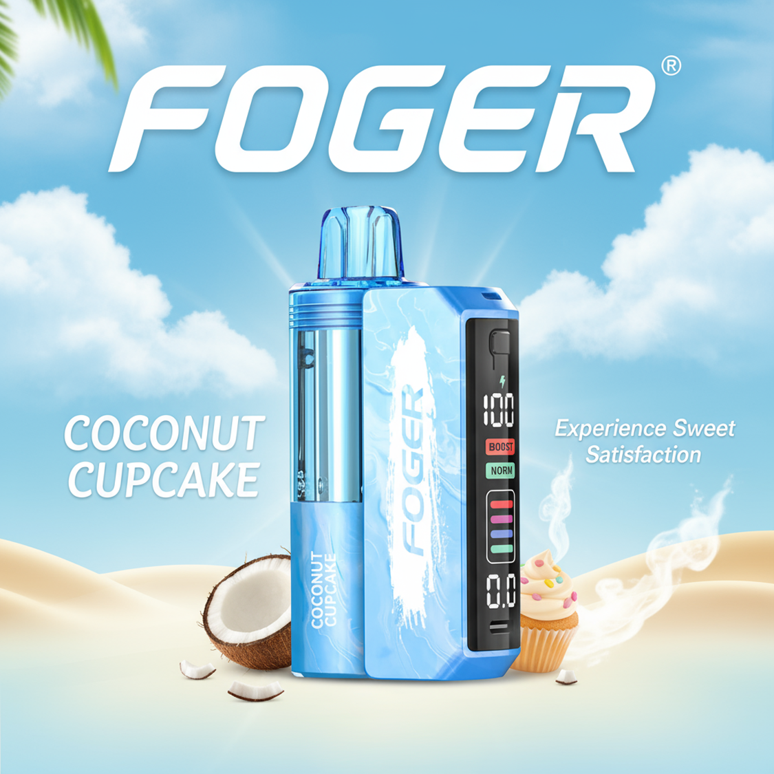 Coconut Cupcake Foger Switch Pro 30K