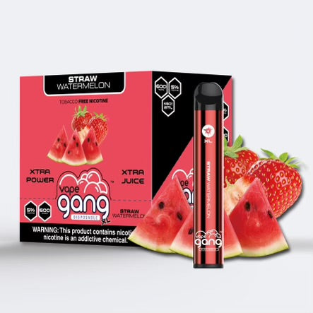 BANG GANG XL STRAW WATERMELON BANG GANG XL STRAW WATERMELON