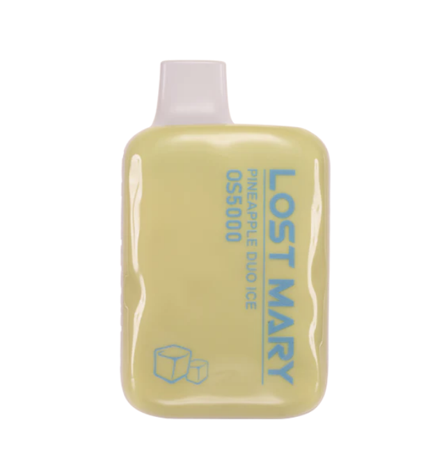 PINEAPPLE DUO ICE LOST MARY OS5000 (ZERO Nicotine) PINEAPPLE DUO ICE LOST MARY OS5000 (ZERO Nicotine)