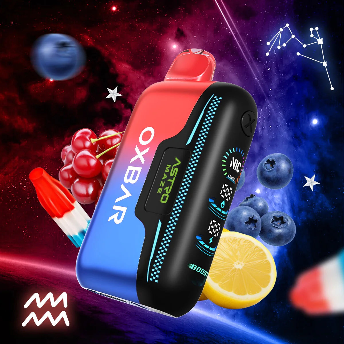 Rocket Pop OXBAR Astro Maze 50K