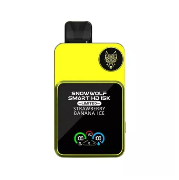 STRAWBERRY BANANA ICE SNOWWOLF SMART HD 15K LIMITED
