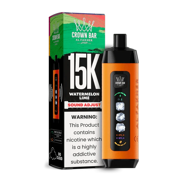 Watermelon Lime Al Fakher Crown Bar Ice Adjust 15k