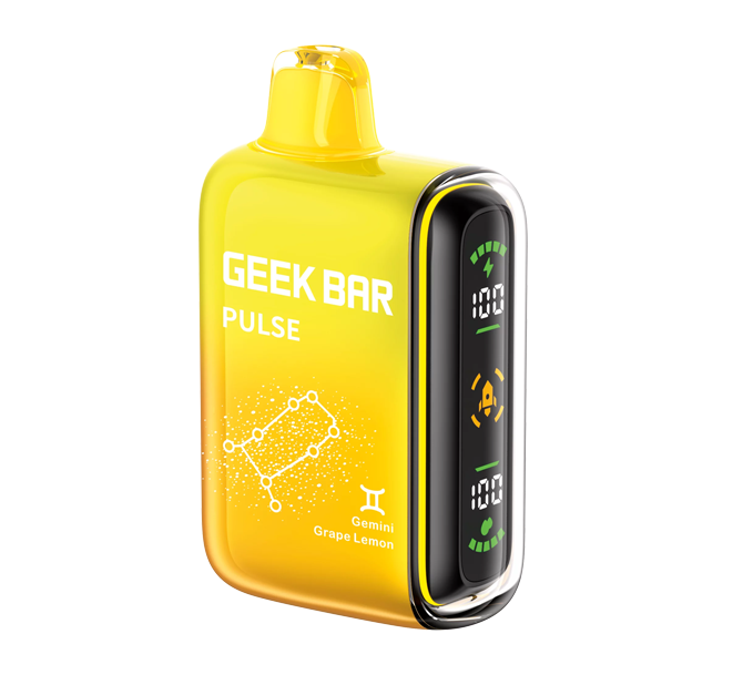 Geek Bar Pulse Lemon Heads GRAPE LEMON GEEK BAR PULSE Geek Bar Pulse Lemon Heads GRAPE LEMON GEEK BAR PULSE