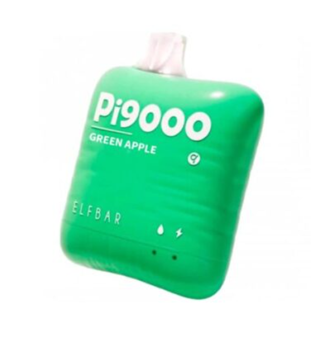 Green Apple Elf Bar PI9000