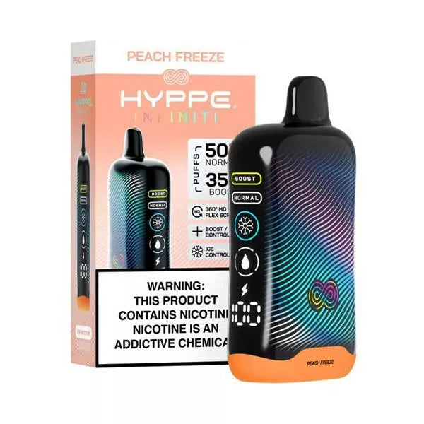 PEACH FREEZE HYPPE INFINITI 50K