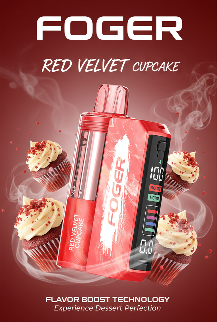 Red Velvet Cupcake Foger Switch Pro 30K