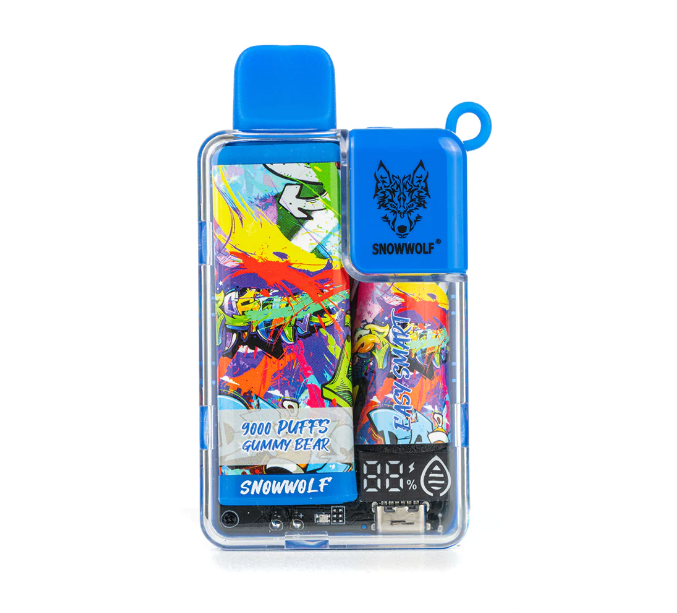 Battery Type: Rechargeable SNOWWOLF EASY SMART EA9000 5% DISPOSABLE VAPE 9K PUFFS - Vape Town Australia Puff Count: Over 5000 Battery Type: Rechargeable SNOWWOLF EASY SMART EA9000 5% DISPOSABLE VAPE 9K PUFFS - Vape Town Australia Puff Count: Over 5000
