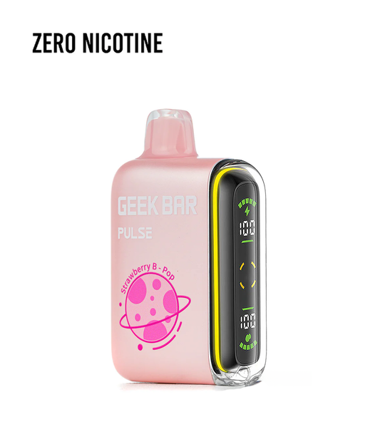 STRAWBERRY B-POP GEEK BAR PULSE (ZERO Nicotine)
