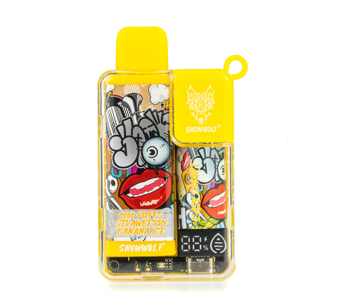 Strawberry Banana Ice Snowwolf Easy Smart EA9000 Strawberry Banana Ice Snowwolf Easy Smart EA9000