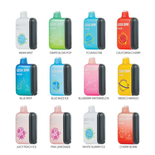 Best Geek Bar flavors featuring popular Geek Bar disposable vape devices