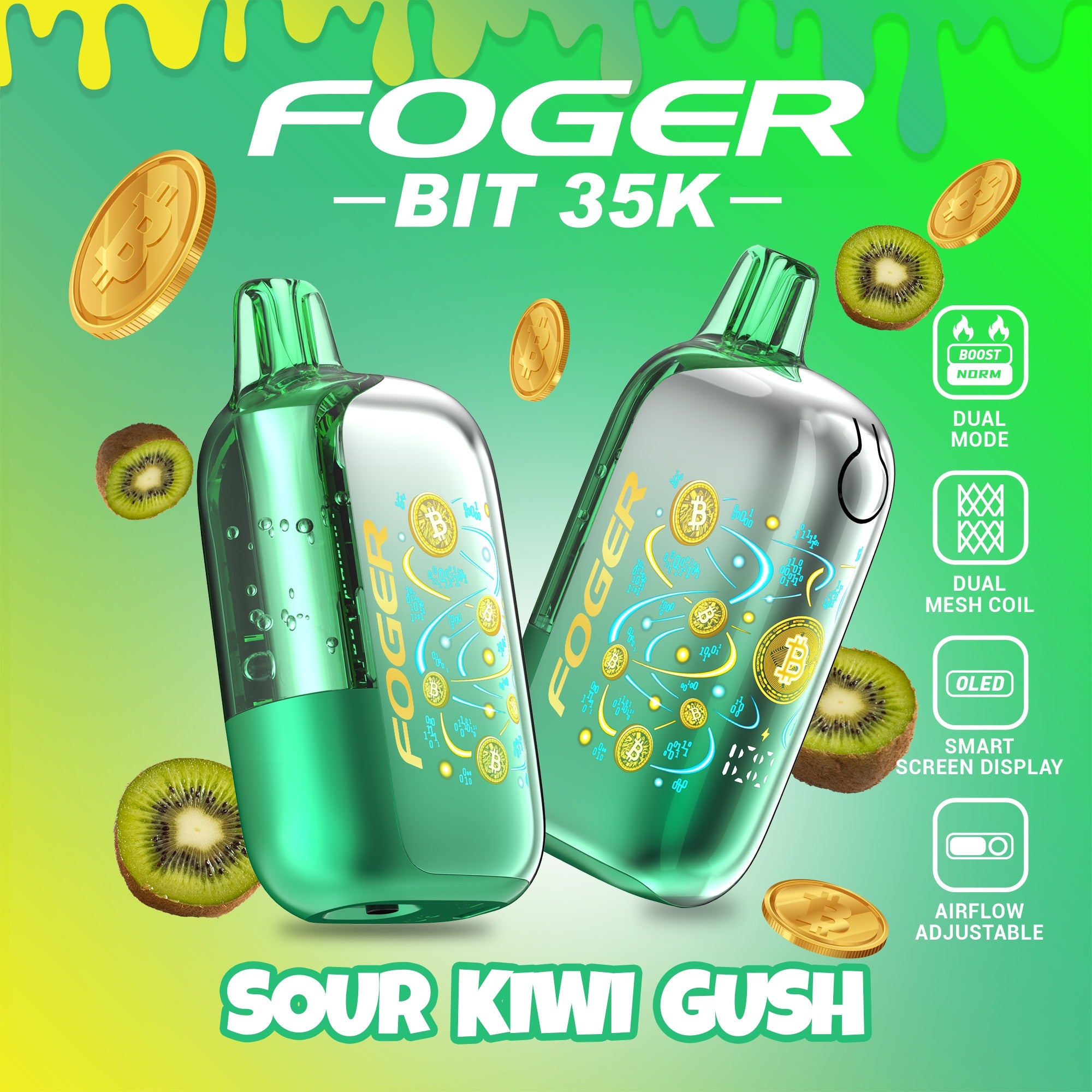 Summer Mist Foger Bit 35k For Sale Best Foger Summer Mist Vape For Sale