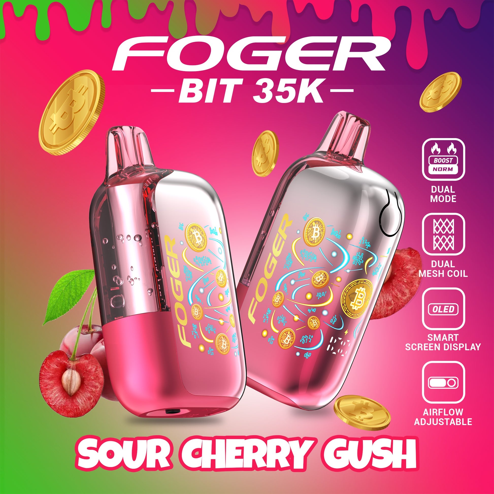 elf bar vape uk Foger Vapes: Discover the SOUR Edition for Bold Flavor main image 0