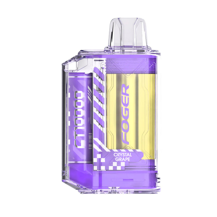 FOGER DISP 10000 PUFFS 5CT - CRYSTAL GRAPE