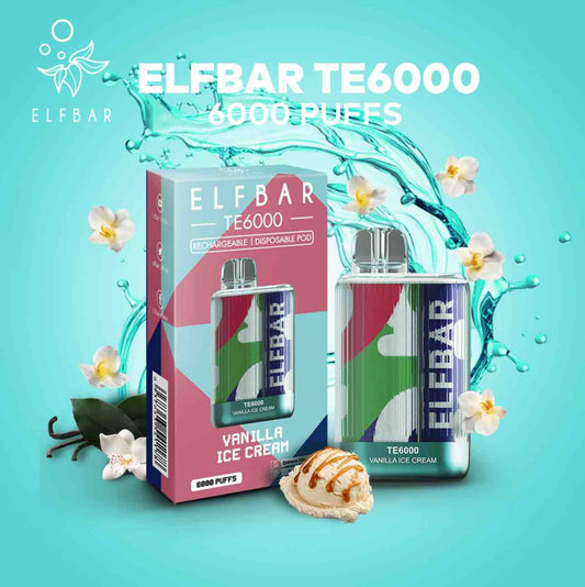 Vanilla Ice Cream Elf Bar TE6000