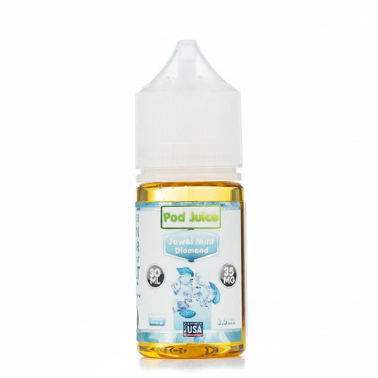 Pod Juice vape juice bottle on a white background