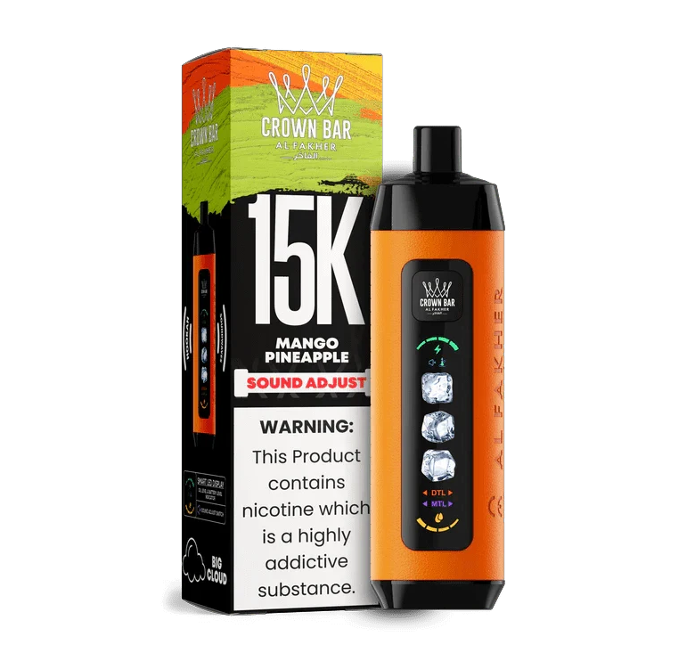 Mango Pineapple Al Fakher Crown Bar Ice Adjust 15k