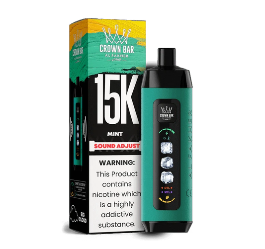 Mint Al Fakher Crown Bar Ice Adjust 15k