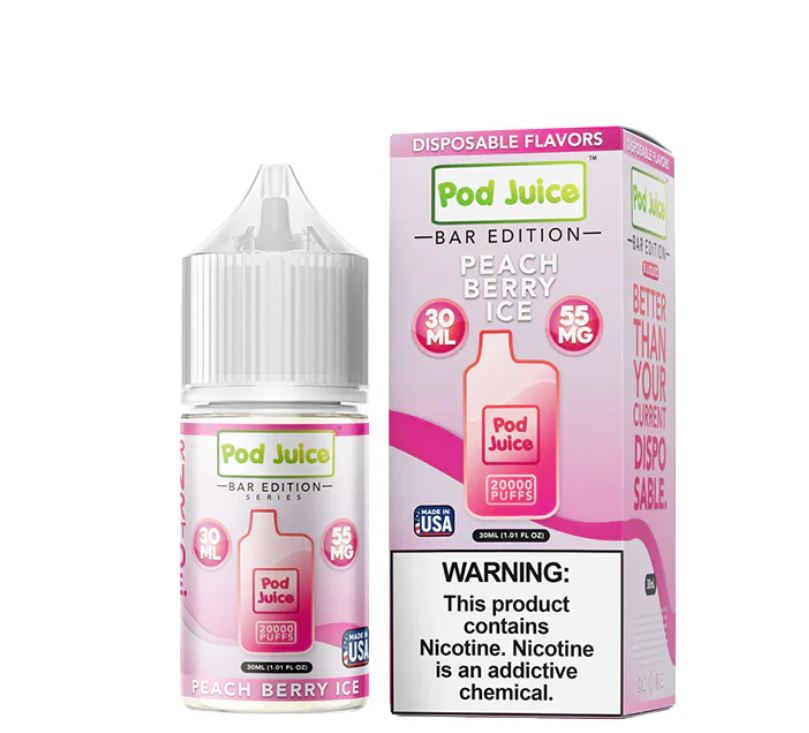 PEACH BERRY ICE POD JUICE