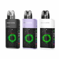 Three GeekVape devices with different color options on a white background
