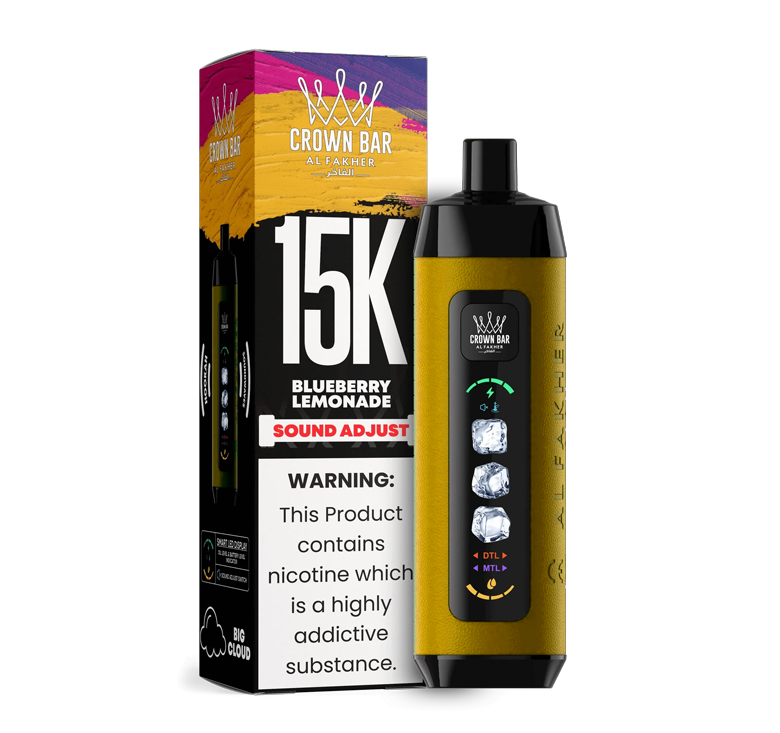 Blueberry Lemonade Al Fakher Crown Bar Ice Adjust 15k
