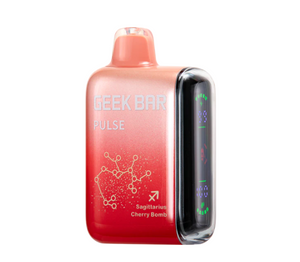 what flavor is the leo geek bar Black Cherry Pisces Geek Bar Pulse 15000 Disposable Vape Pisces Black  Cherry Geek Bar Pulse Vape