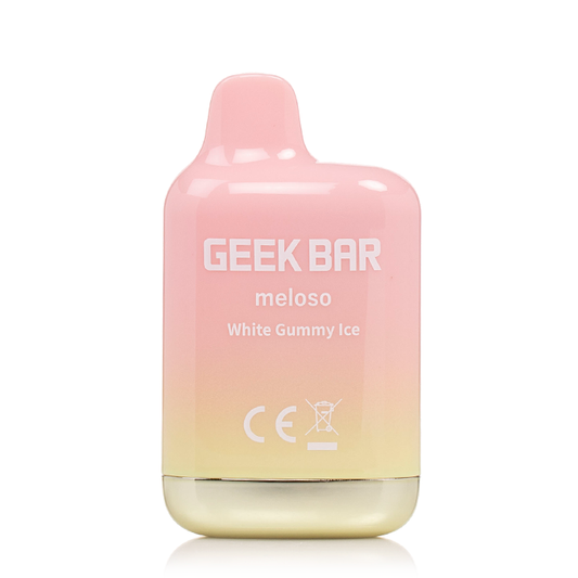 WHITE GUMMY ICE GEEK BAR MELOSO MINI 1500