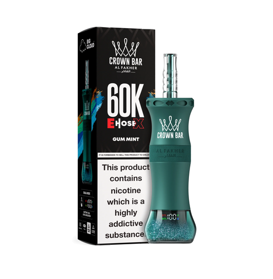 Gum Mint Al Fakher Crown Bar Vape 60K