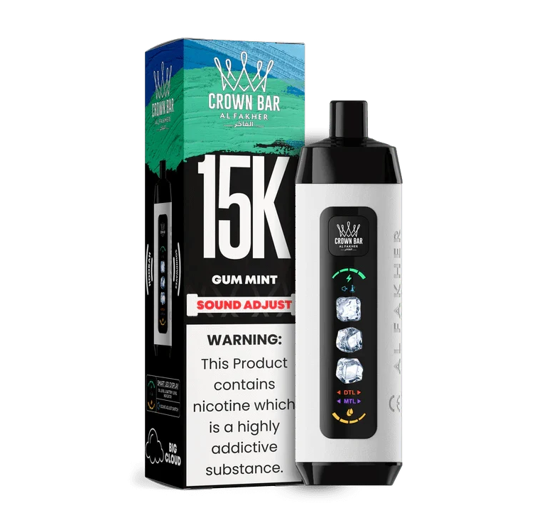 Gum Mint Al Fakher Crown Bar Ice Adjust 15k
