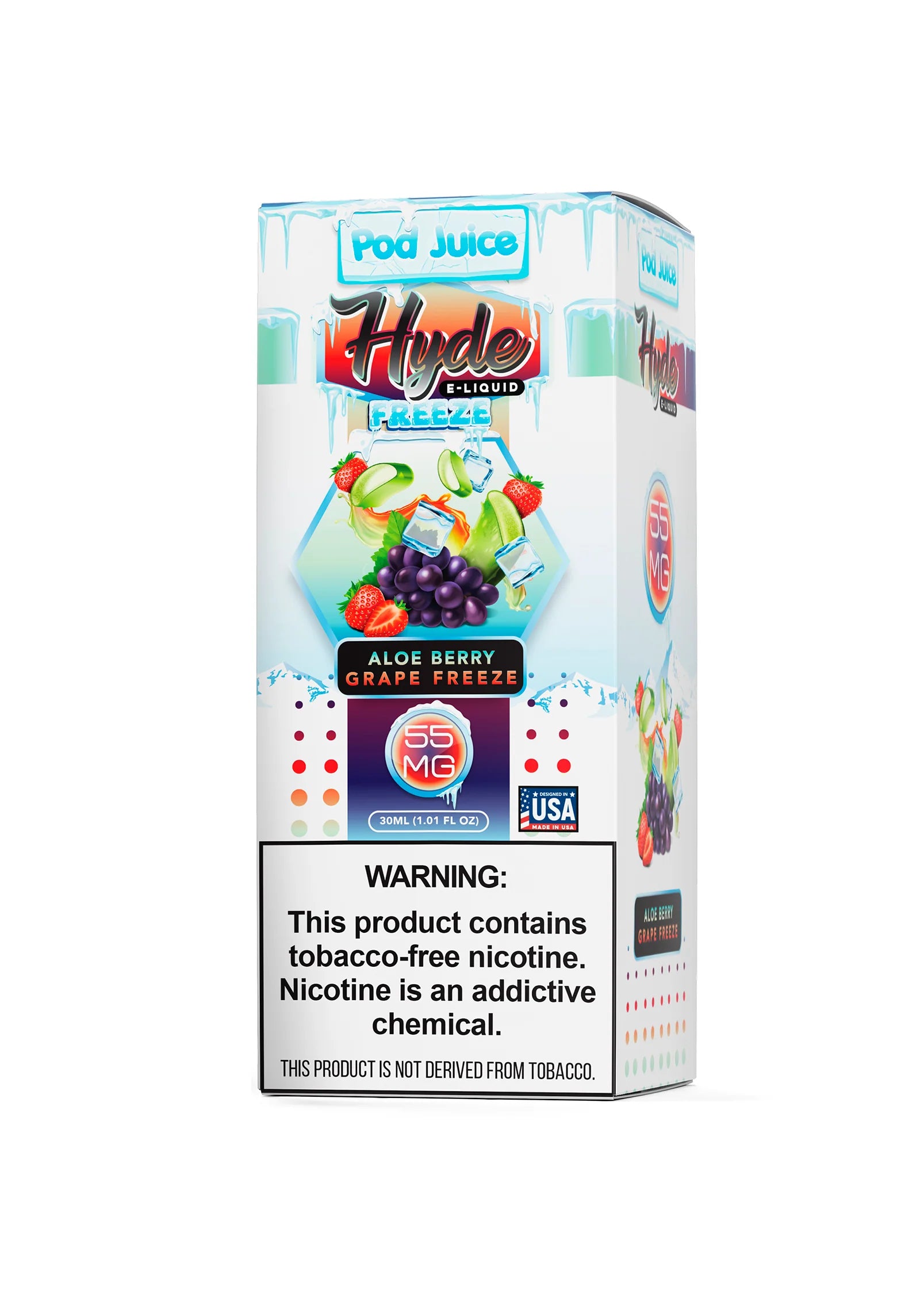 ALOE BERRY GRAPE FREEZE POD JUICE