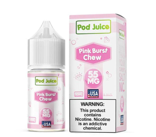 Pink Burst Chew- Pod Juice - 30mL