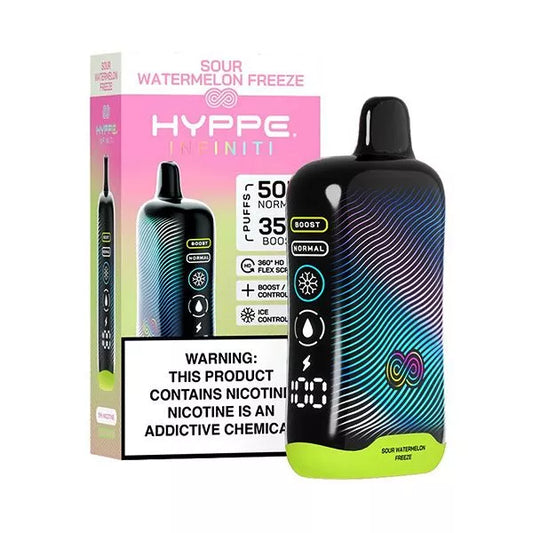 SOUR WATERMELON FREEZE HYPPE INFINITI 50K