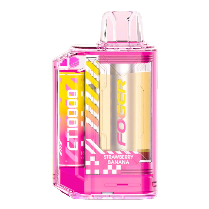 FOGER DISP 10000 PUFFS 5CT - STRAWBERRY BANANA