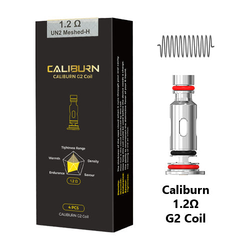 caliburn g2 coils 1.2