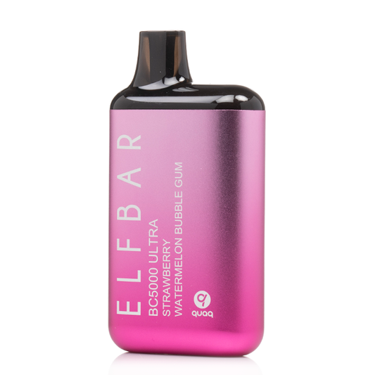 STRAWBERRY WATERMELON BUBBLE GUM ELF BAR ULTRA